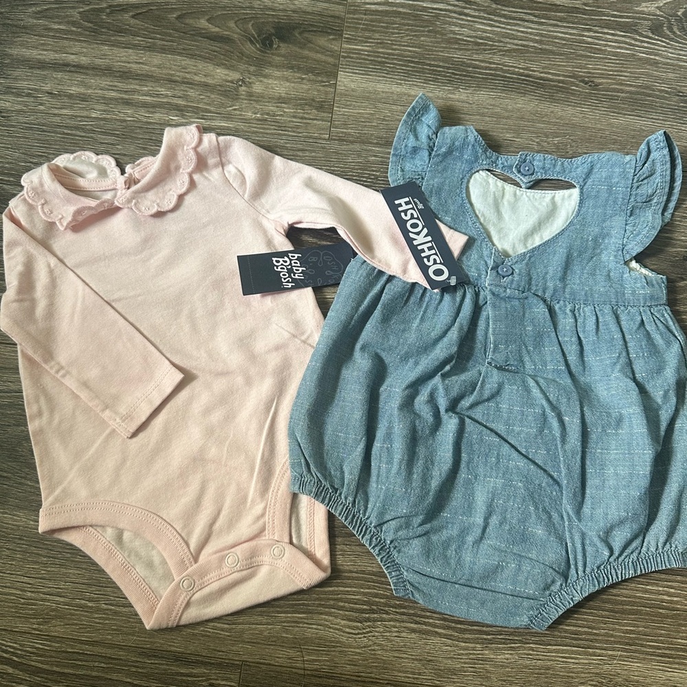 OshKosh B'gosh girl romper set